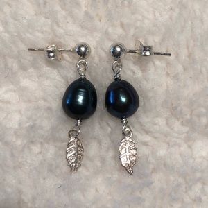 SS Freshwater Pearl Pierce Earrings